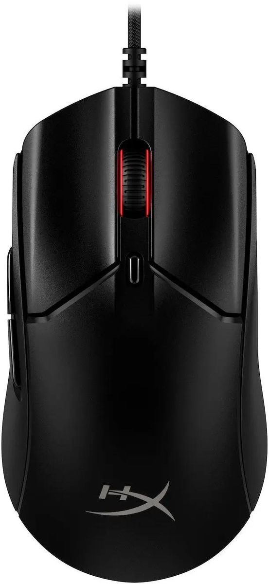 Мышь HYPERX Pulsefire Haste 2, игровая, оптическая, проводная, USB, черный [6n0a7aa]